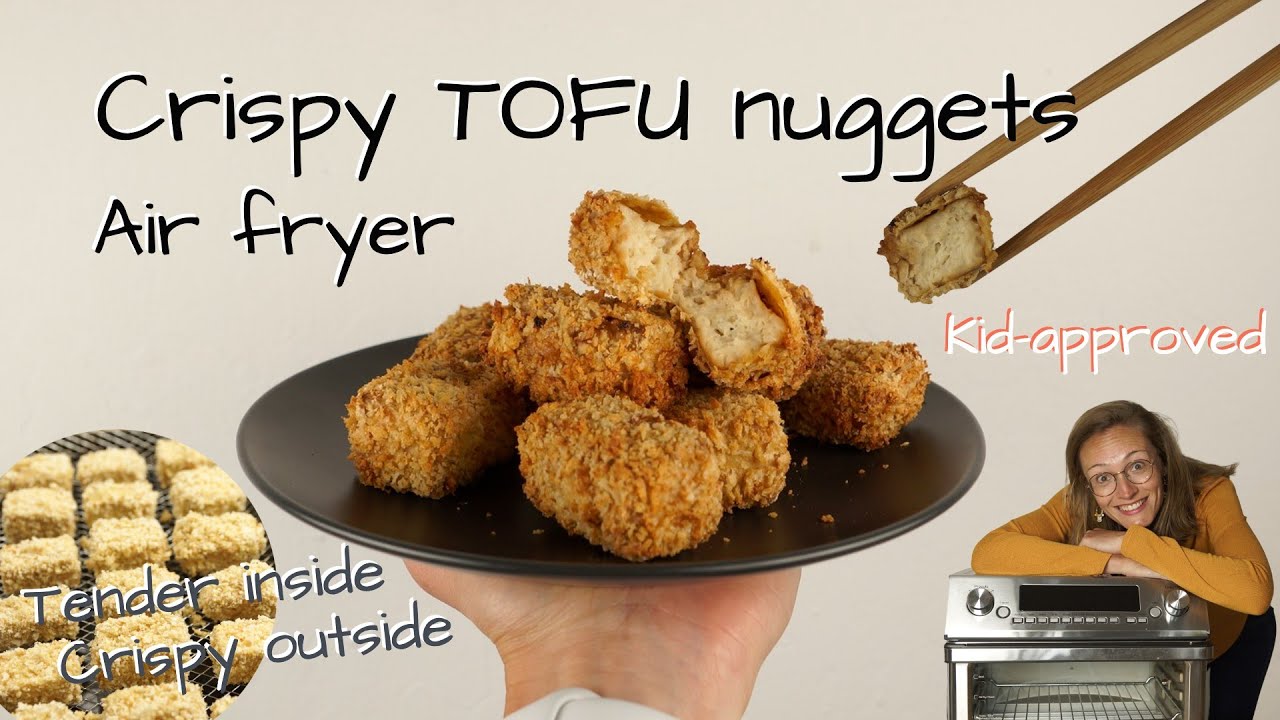 Crispy TOFU nuggets Air fryer YouTube