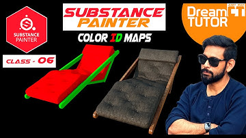 Substance Painter Class - 6, How to create ID MAP in MAYA for Substance Painter