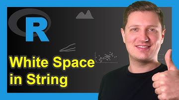 Remove All White Space from Character String in R (2 Examples) | Delete Blanks | gsub & str_replace