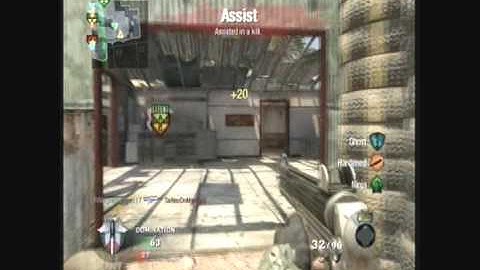 Call of Duty: Black Ops Multiplayer Gameplay Domination on Firing Range W/ Commentary