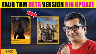😍FAUG TDM LAUNCH DATE |TDM RELEASE DATE |FAUG TDM BETA NEW UPDATE | FAUG 5V5 BETA VERSION GAMEPLAY