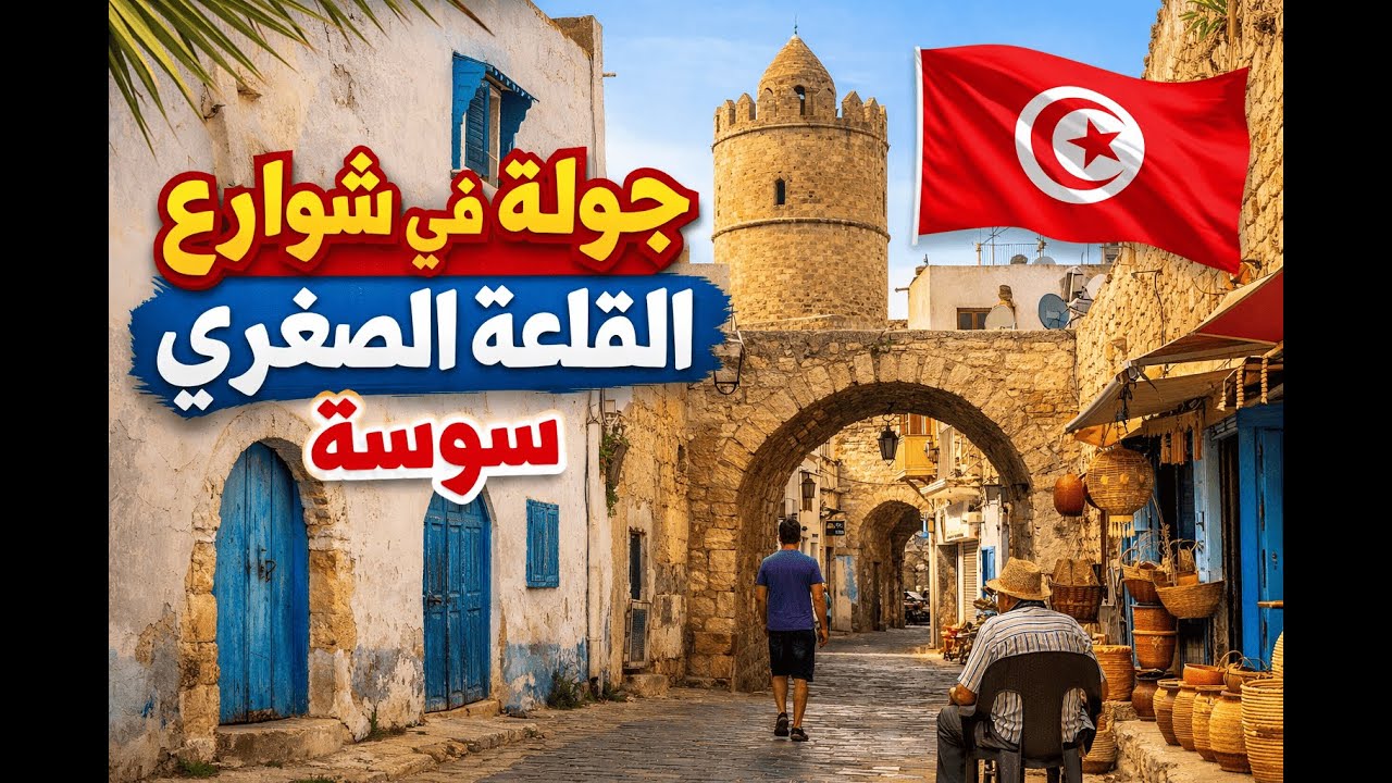 جولة في شوارع القلعة الصغرى – سوسة | Qalaa Sghira Streets Tour – Sousse