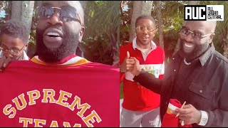 Rick Ross Links Up w Son Of Supreme McGriff 😳 Man Who Had 50 Cent Shot 9 Times