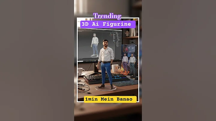 3D Action Figurine ai photo 🔥 🤯|Google Gemini Instagram Trending #shorts