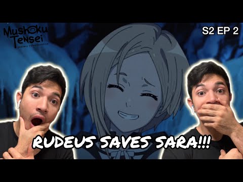 Rudeus saves Sara  Mushoku Tensei: Jobless Reincarnation Season 2