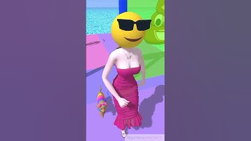 ✨COLLECT SMILEY GLASSES 😎| BODY RACE GAME | ANDROID AND IOS MOBILE #SHORTS 🌬️ | PART #3