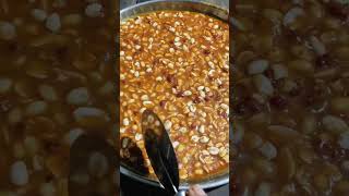 Peanut Chikki Making | Badam Chikki | Moongfali Chikki || Peanut Jaggery Bar |Crunchy Chikki#shorts