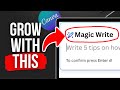 10 Ways To Use Canva&#39;s MAGIC WRITE To Grow Your Business (ChatGPT In Canva?)