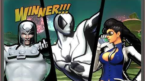 ULTIMATE MARVEL VS. CAPCOM 3 C. Viper, Magneto, and C Viper Arcade Mode