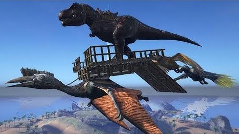 The Boys Tame a Quetzal - ARK Survival Evolved #2