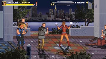 OpenBOR Streets of Rage 4 Silent Storm v2～Blaze - Free Game Download