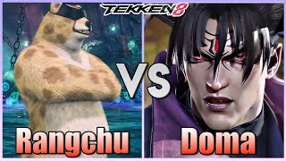 Tekken 8  ▰ Rangchu (Kuma) Vs Doma (Devil Jin) ▰ Ranked Matches