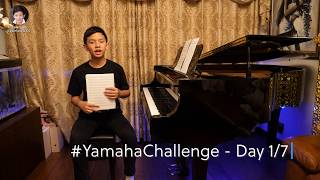 Reaching Out - Composition Day 1\/7 - Cole Lam 13 Years Old #YamahaChallenge