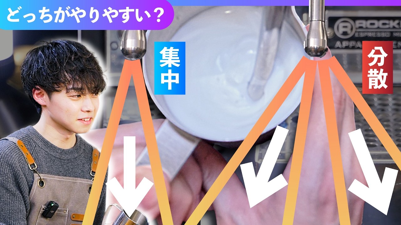 ミルクスチームが失敗しやすいのは「ノズルの向き」も原因？☕️ 2つ穴