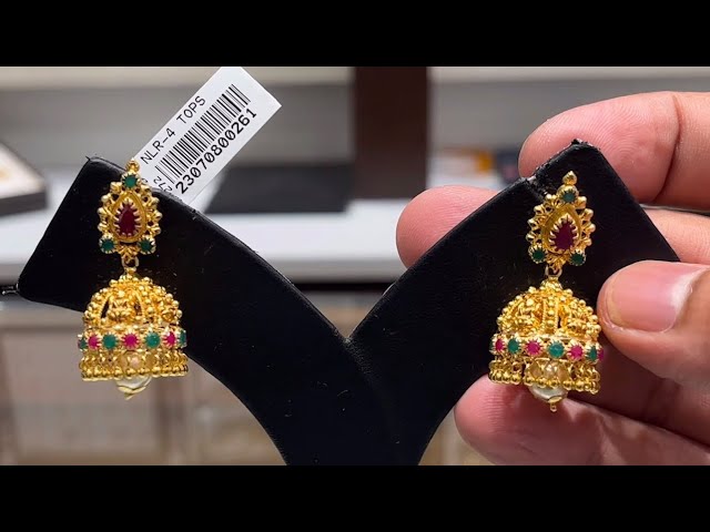 Details more than 214 gold earrings designs buttalu latest