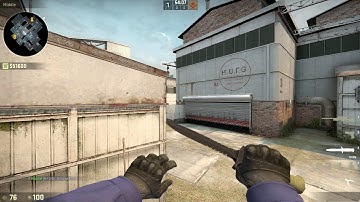 How to smoke squeaky from mid on Cache - CSGO