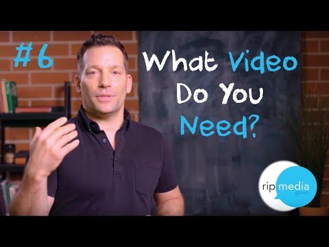Ripping Through Your Marketing Questions #6 - What Video Do You Need?