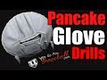 Baseball Fielding Drills - Pancake Glove Drills