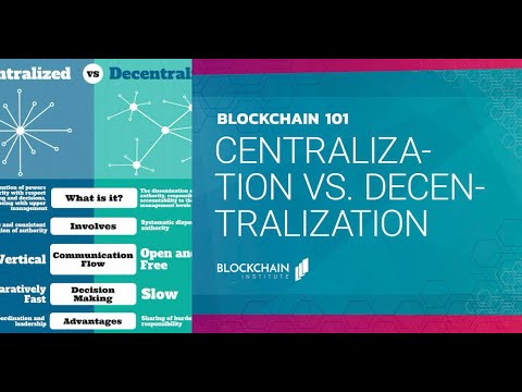 Centralization vs Decentralization - Blockchain 101