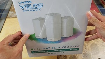 ASMR Unboxing Linksys Velop VLP0203 Mesh Wi-Fi Tri-Band System, 3 Pack Kit!