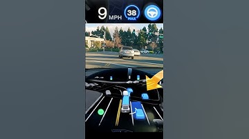 Tesla FSD cuts in front of traffic 😅