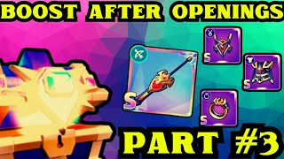 ARCHERO: BOOST AFTER 450 OPENING CHESTS! DEMON SET'S FIRST TITAN EQUIPMENT!