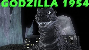 GODZILLA 1954 Full Story Playthrough - Godzilla Unleashed Overhaul