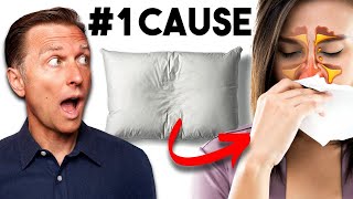 The Cause Of Your Sinus Stuffiness (Congestion) Is Hiding In Your Pillow