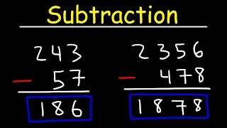 Subtraction - Math | Basic Introduction