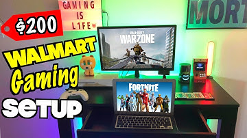 I Built a Dream Walmart Gaming Setup With a $200 Budget - Very Cheap | Nextraker
