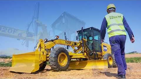 920F l 922F Motor Grader Promotion Video