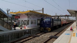 莒光號 C.K. 臺鐵 2020.04.01 臺中港通過【雙機】【藍武士E213本務】【513次】