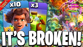 THIS IS THE MOST BROKEN ARMY IN CLASH OF CLANS!