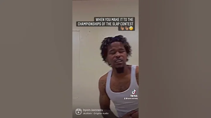 you think ima let him slap me 🤡 #shorts