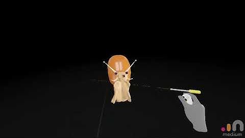 MR Snails VR sculpt oculus medium by Cabel Adams