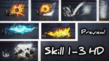 NARUTO SENKI - Sprite KakuzuET Skill 1 - 3 HD Preview By RPS