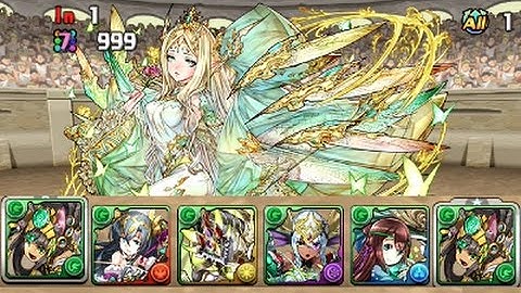 [Puzzle and Dragons] Challenge Dungeons! 40 - Lv9 - No Skyfall Combos