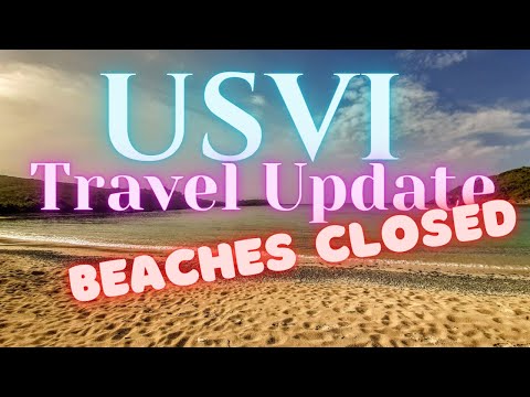 USVI Travel Update (St Thomas, St John, St Croix) August 23, 2021