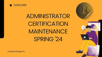Administrator Certification Maintenance Spring 