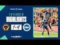 Extended PL Highlights: Wolves 1 Brighton 4