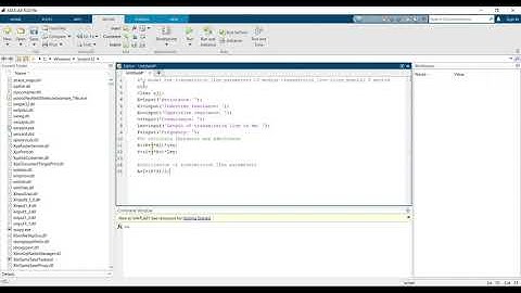 ABCD Parameters | Nominal T method | Medium transmission line | MATLAB | Electrical Engineering