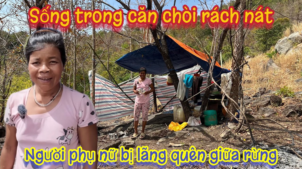 Mùng 1 tết VƯỢT DỐC ĐÁ phát hiện người phụ nữ sống trong căn chòi nát trong rừng | Tập 614