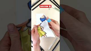 Incredible Paper Craft Trick with Funny Joy by Inside Out #insideout #papercraft #trick