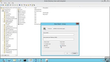Managing Users, Groups, And Computers