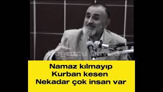 Namaz Kılmayıp Kurban Kesen Ne Kadar Çok Insan Var