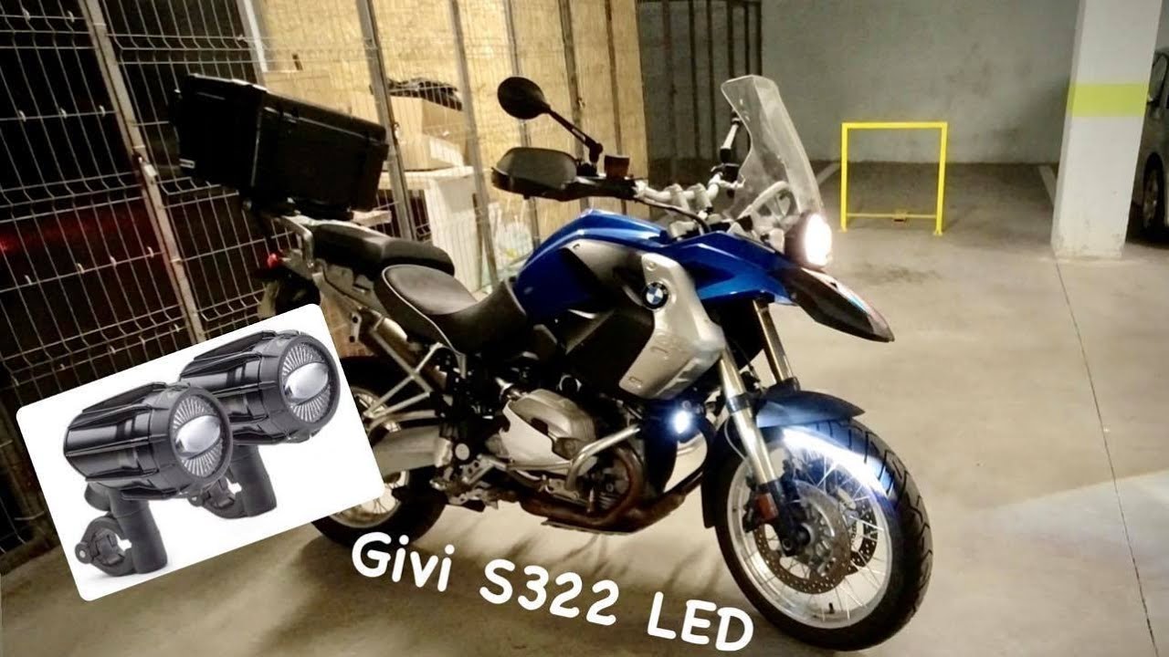 GIVI S322 Fog Lights on 1200 GS, worth it or not ?? - YouTube