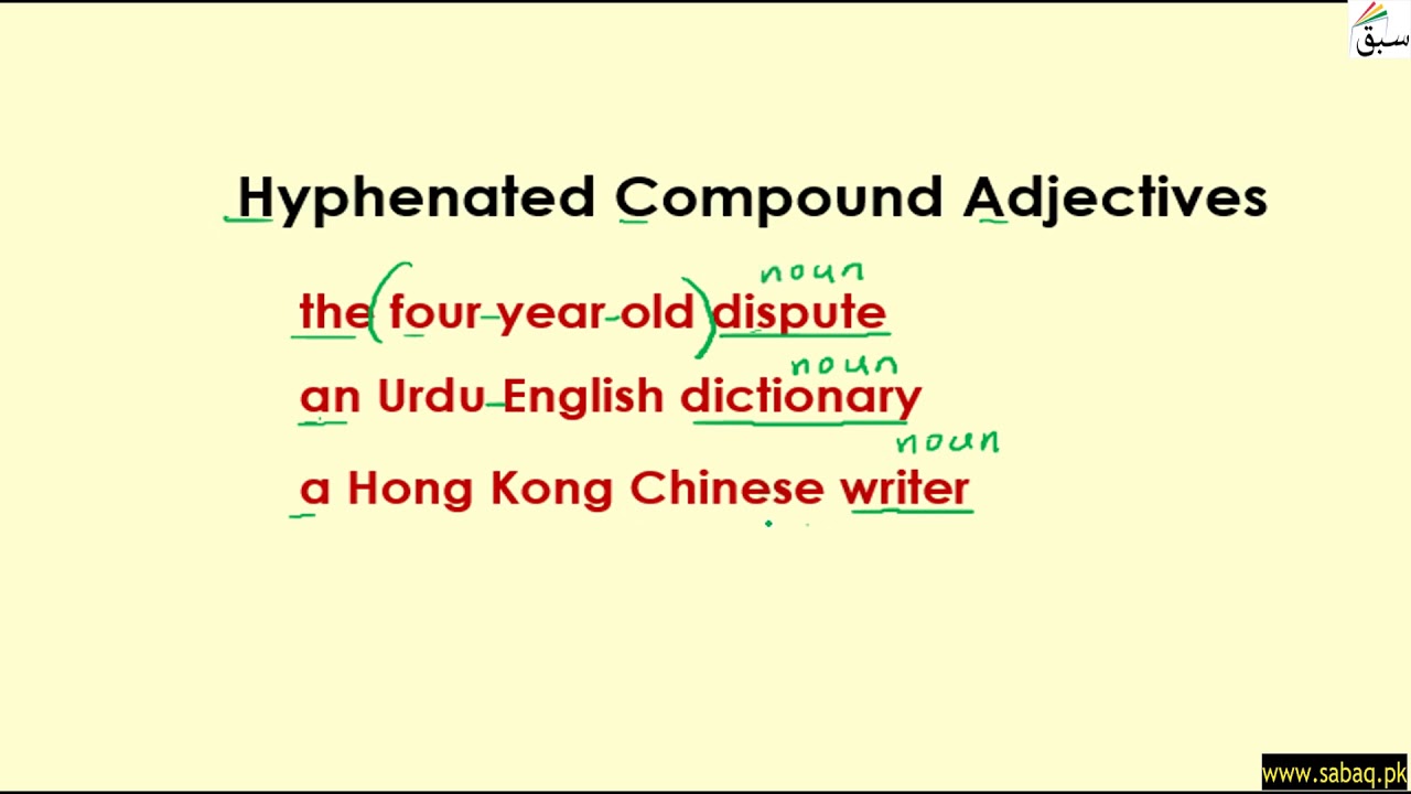 hyphenated-compound-adjectives-english-lecture-sabaq-pk-youtube