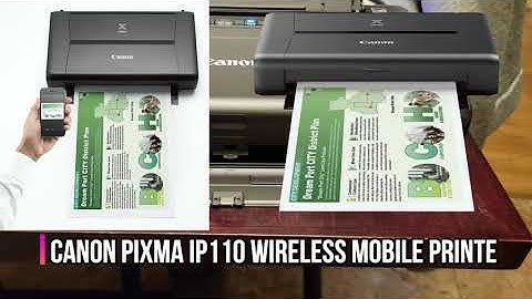 Canon Pixma iP110 Wireless Mobile Printer