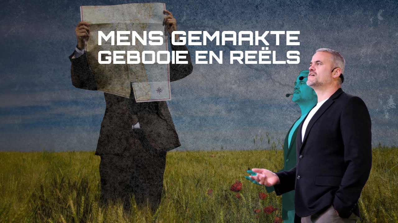 Pastoor Desmond Wessels: Mens gemaakte gebooie en reëls.