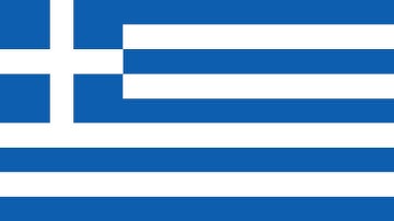 Historical Greek Flag Animation